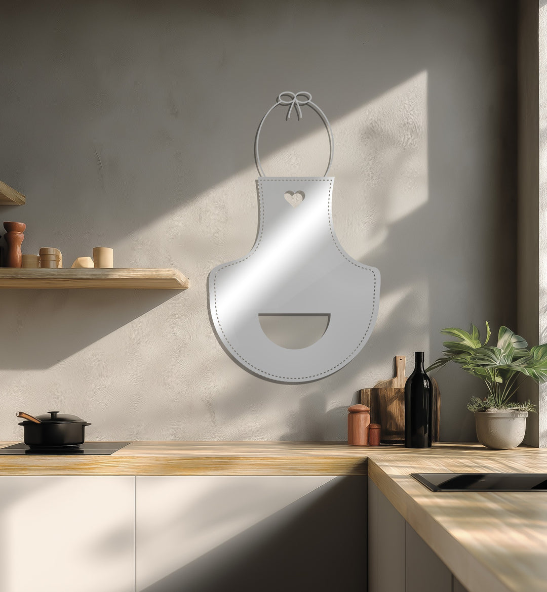 Heart Apron – Kitchen Metal Wall Art