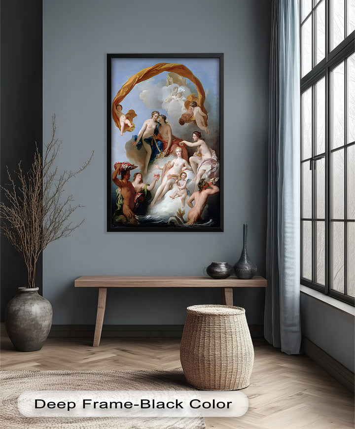 Triumph of Venus – Mythological Renaissance Nude Oil Painting