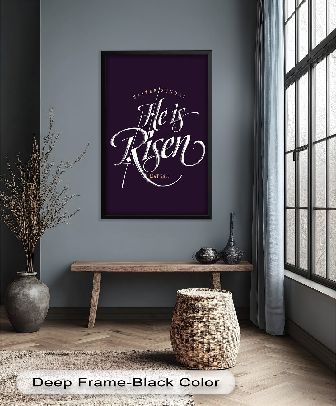 Er ist auferstanden – Christliches Bibel-Ölgemälde