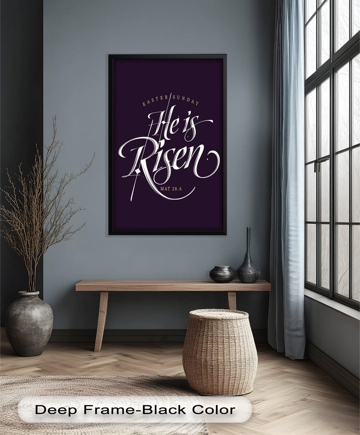 Er ist auferstanden – Christliches Bibel-Ölgemälde