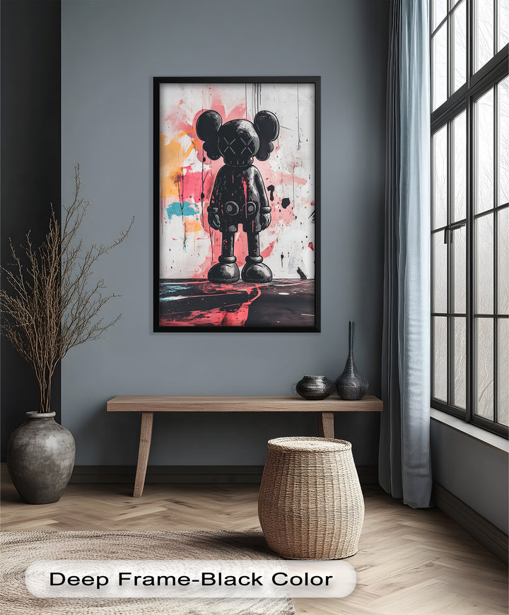 Urban Resilience – KAWS Oil Painting
