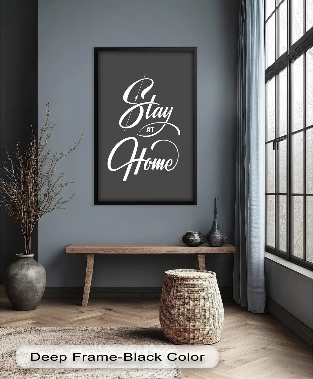 Stay at Home – Modern Oil Painting - MyPhotoStation
