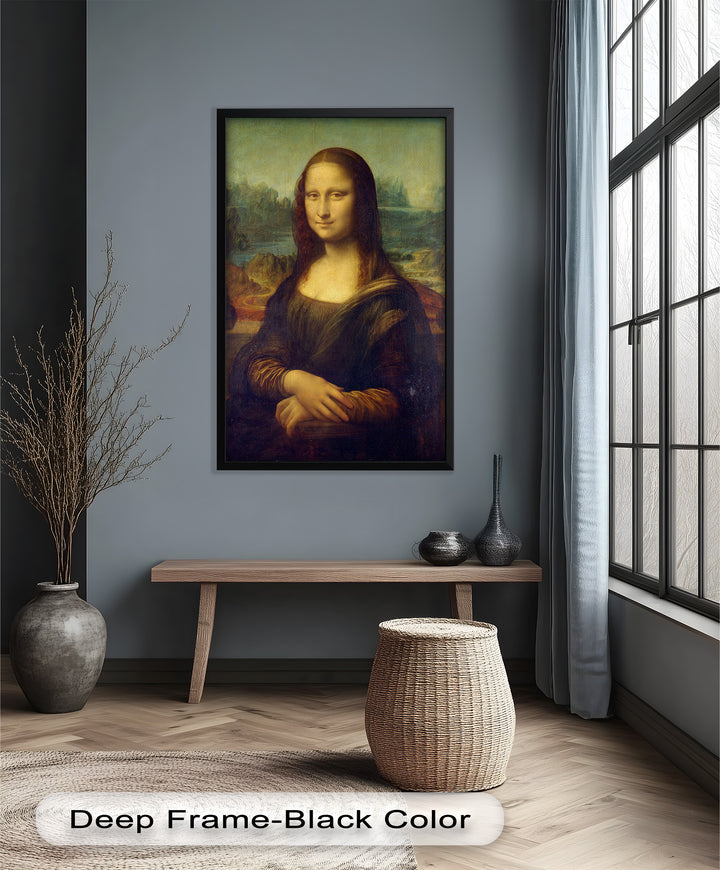Mona Lisa – Zeitlose Renaissance-Ikone Historisches Ölgemälde