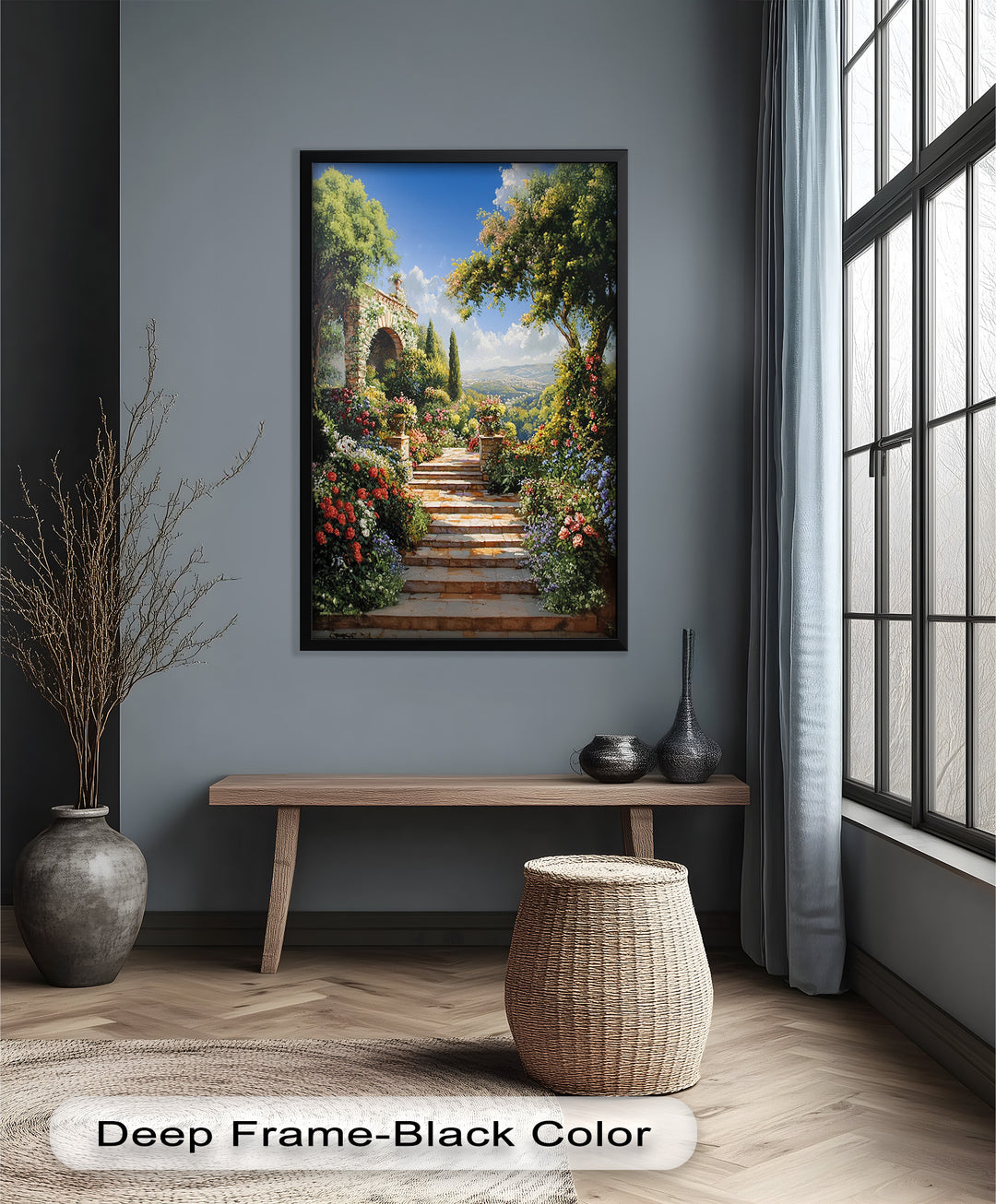 Garden of Eternal Bloom – Renaissance Oil Painting