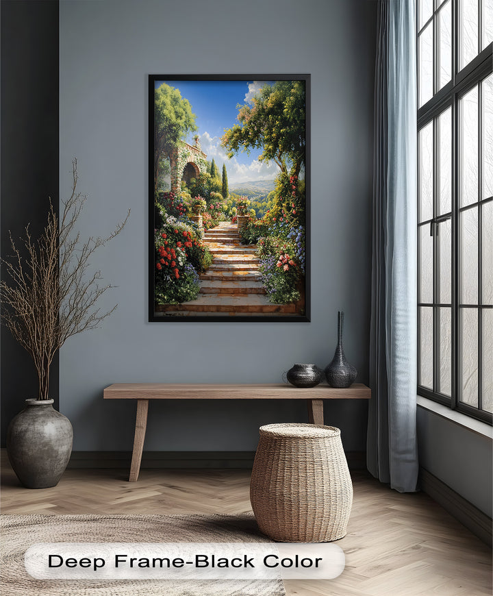 Garden of Eternal Bloom – Renaissance Oil Painting