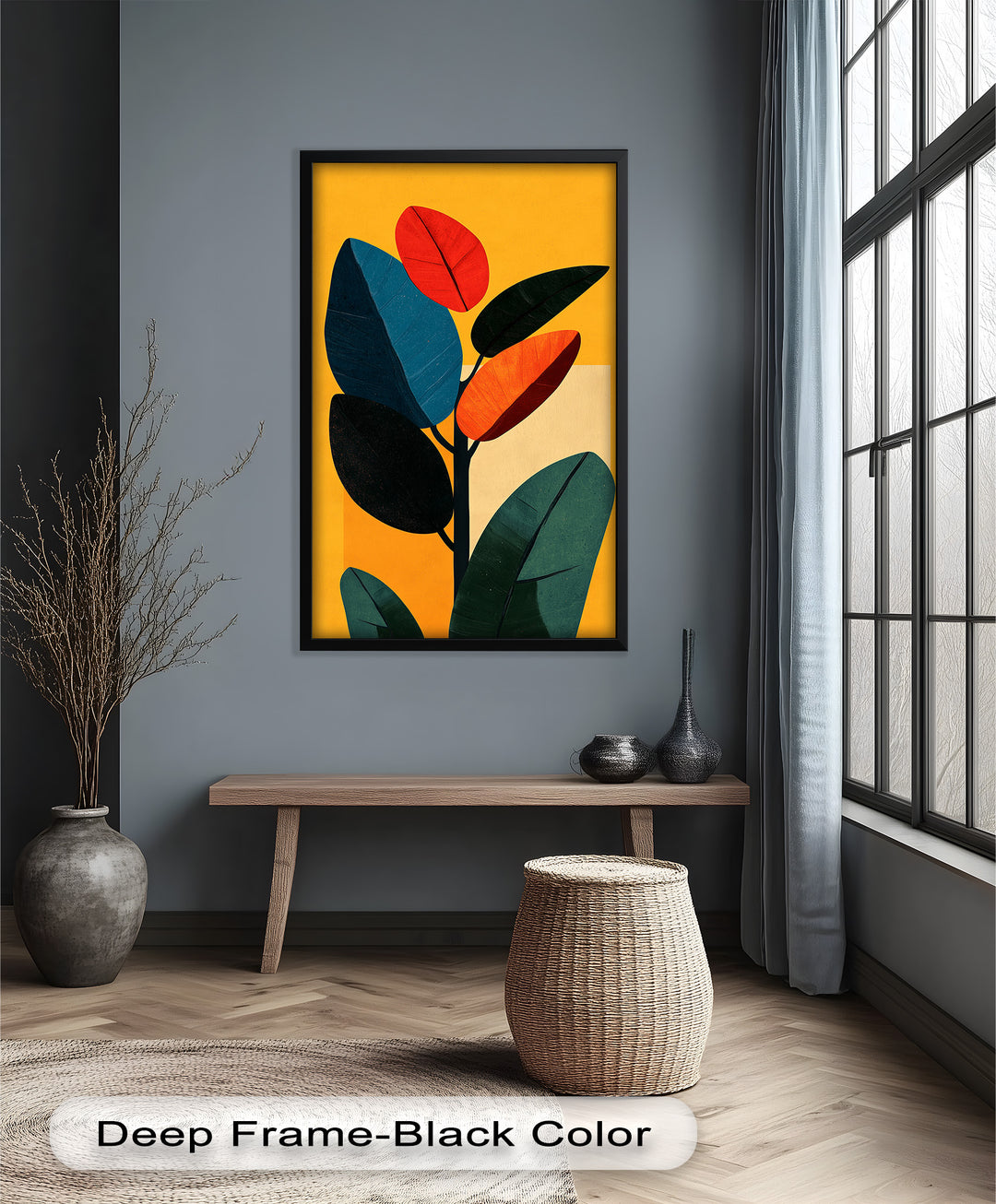 Color Theory Botanica – Fauvist Oil Painting