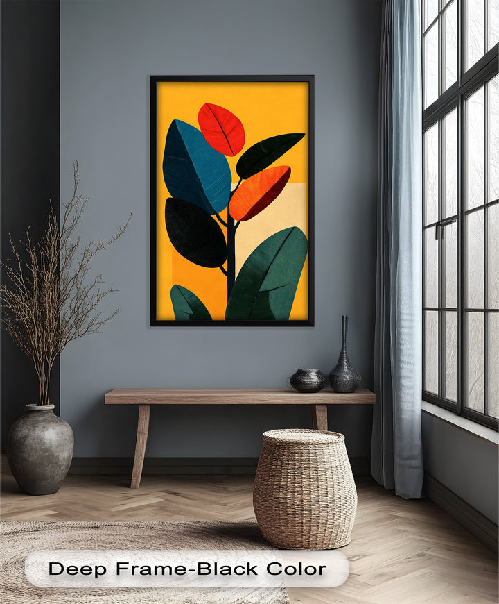 Color Theory Botanica – Fauvist Oil Painting