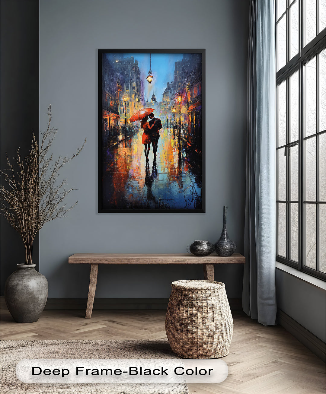 Midnight in Paris – Love Oil Painting