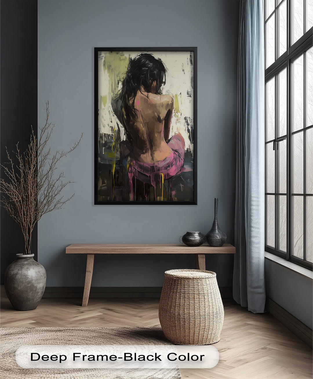 Whispers of Silence – Contemporary Figurative Nude Oil Painting
