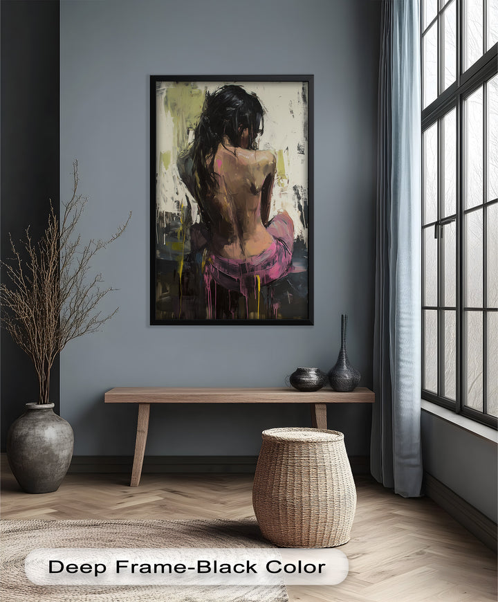 Whispers of Silence – Contemporary Figurative Nude Oil Painting