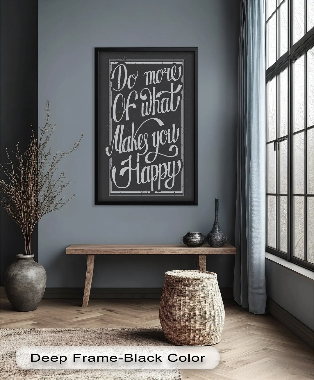 Do More of What Makes You Happy – Motivational Oil Painting - MyPhotoStation