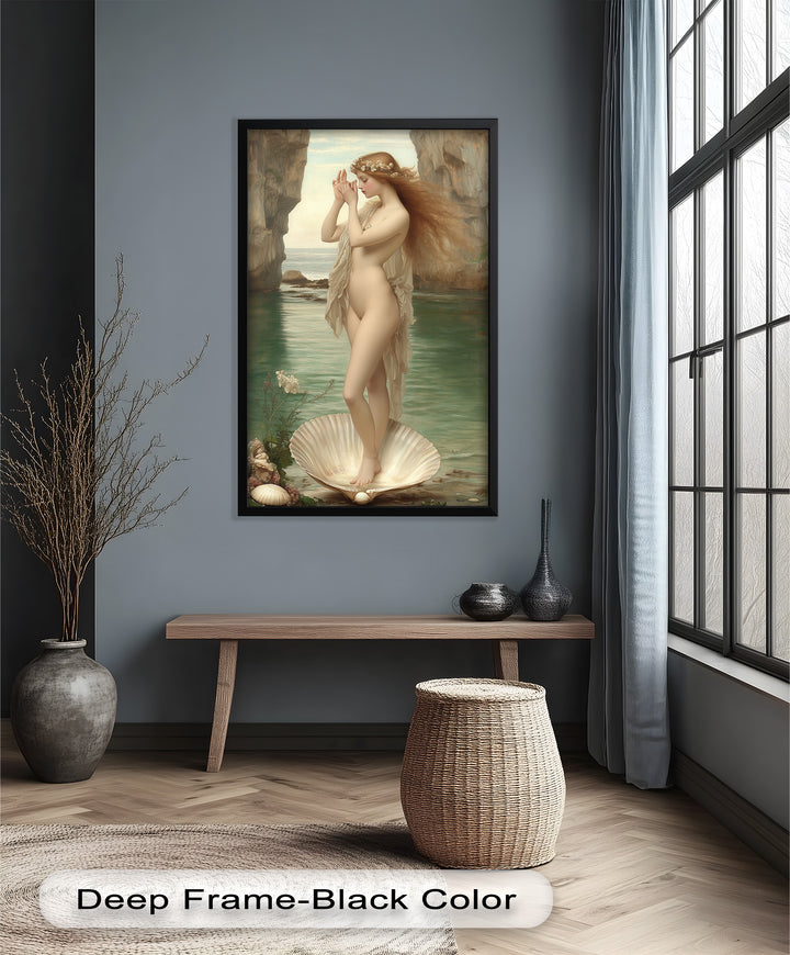 Birth of Grace – Renaissance-Inspired Venus Oil Painting
