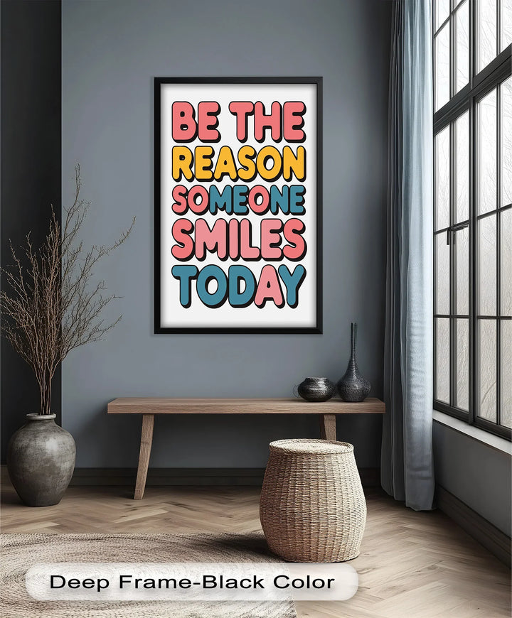 Be the Reason Someone Smiles – Oil Painting - MyPhotoStation
