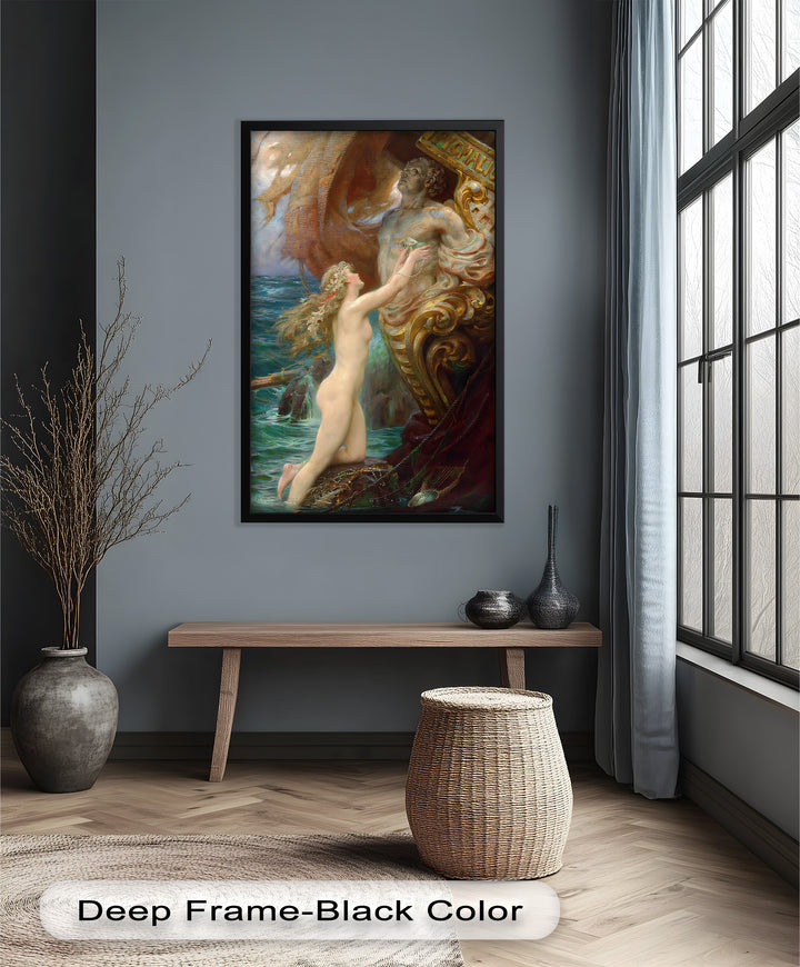 Galatea’s Awakening – Mythological Nude Oil Painting