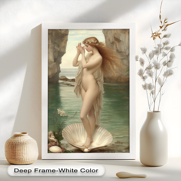 Birth of Grace – Renaissance-Inspired Venus Oil Painting