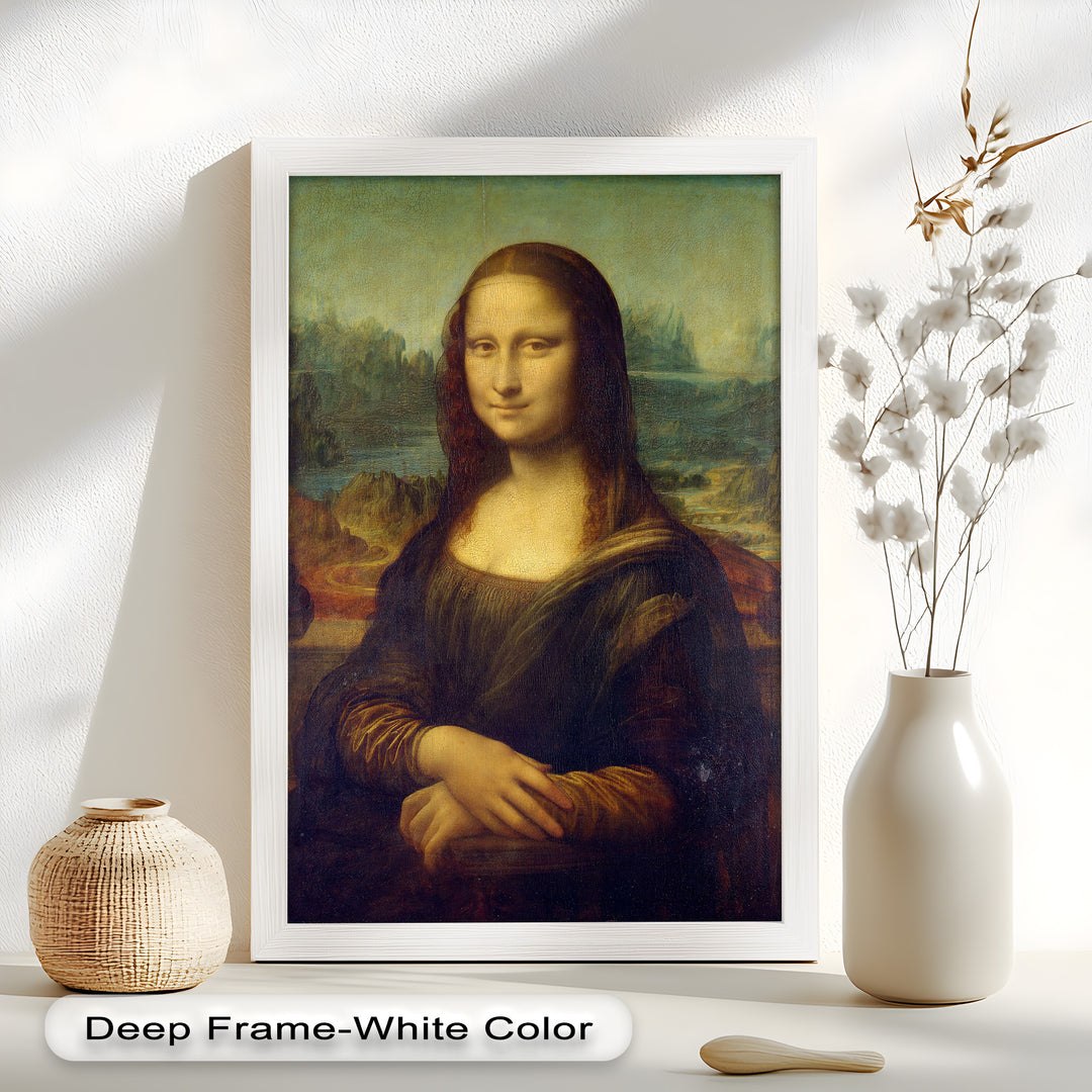 Mona Lisa – Zeitlose Renaissance-Ikone Historisches Ölgemälde