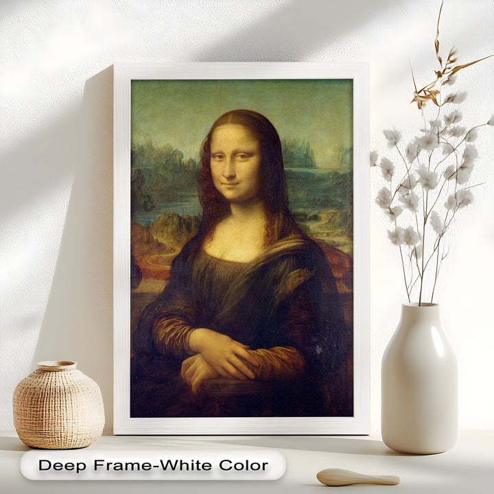 Mona Lisa – Zeitlose Renaissance-Ikone Historisches Ölgemälde