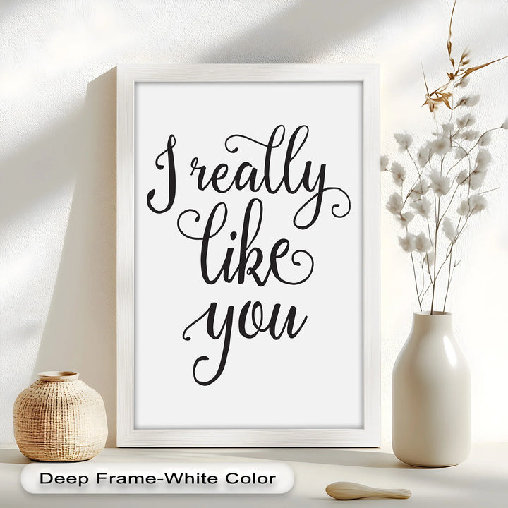 I Really Like You – Oil Painting - MyPhotoStation