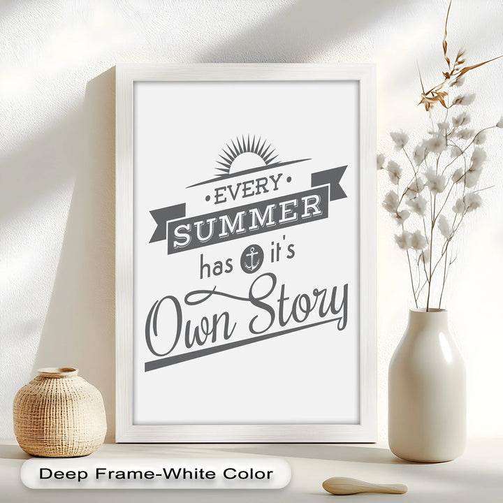 Every Summer Has Its Own Story – Oil Painting - MyPhotoStation