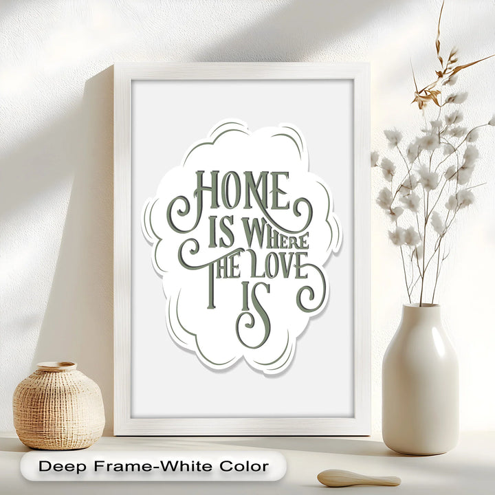 Home Is Where the Love Is – Oil Painting - MyPhotoStation