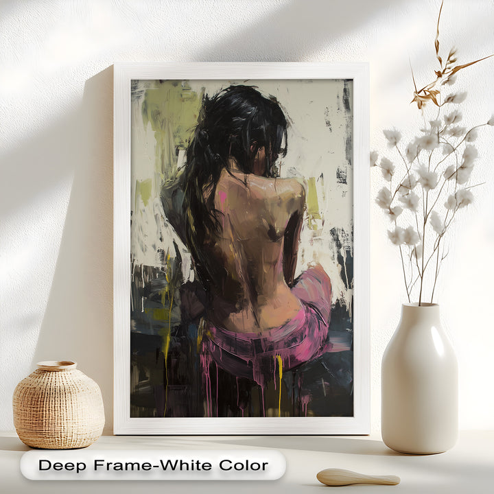 Whispers of Silence – Contemporary Figurative Nude Oil Painting