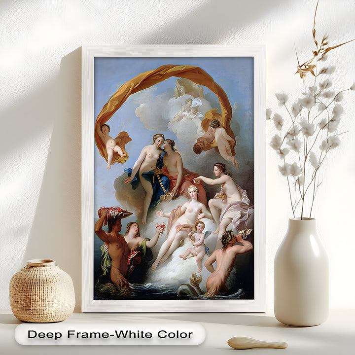 Triumph of Venus – Mythological Renaissance Nude Oil Painting