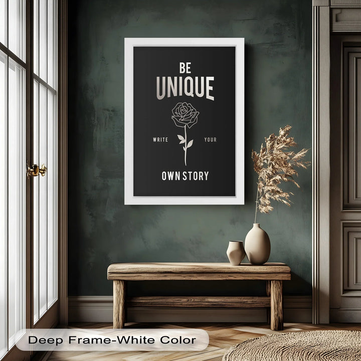 Be Unique – Inspirational Oil Painting - MyPhotoStation