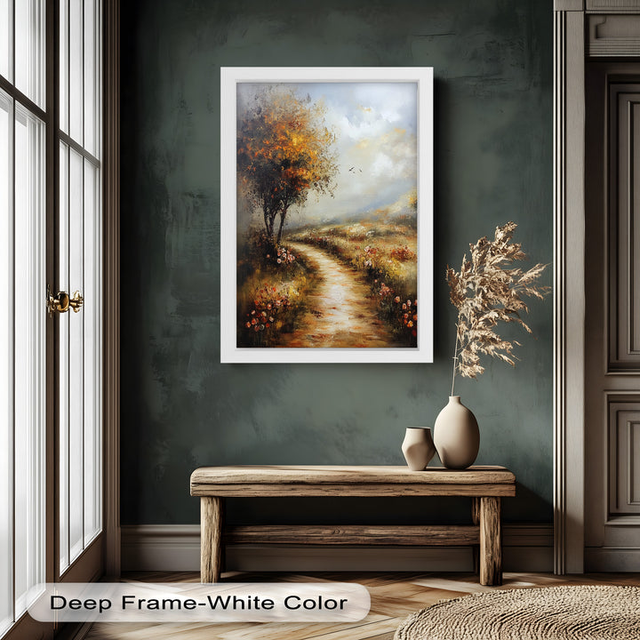 Winding Path Landscape - Impressionism Oil Painting