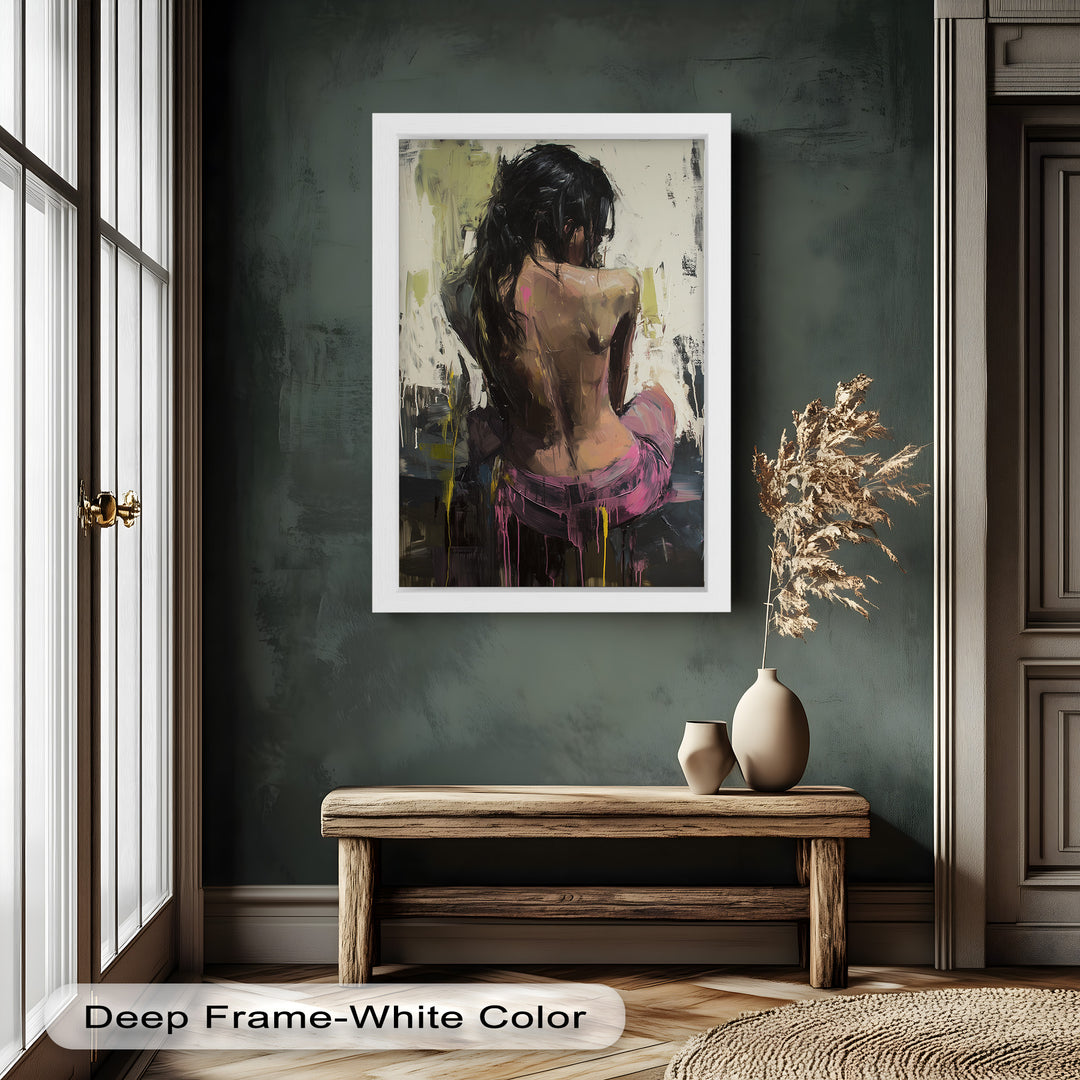 Whispers of Silence – Contemporary Figurative Nude Oil Painting