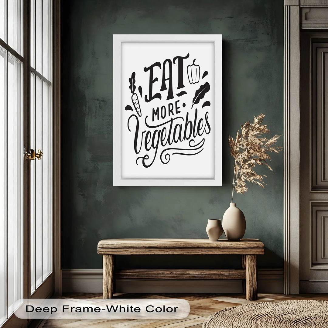 Eat More Vegetables – Modern Oil Painting - MyPhotoStation
