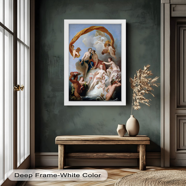 Triumph of Venus – Mythological Renaissance Nude Oil Painting