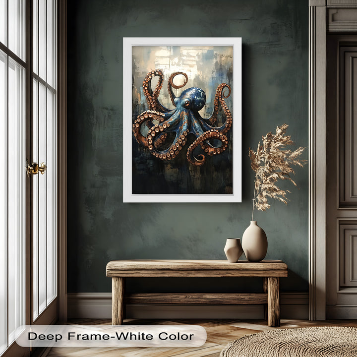 Deep Sea Octopus - Animal Oil Painting
