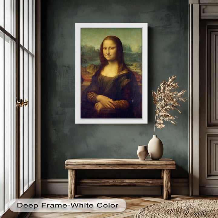 Mona Lisa – Zeitlose Renaissance-Ikone Historisches Ölgemälde