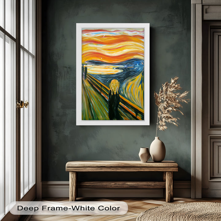 Echo of the Void – Expressionist Angst Picasso Oil Painting