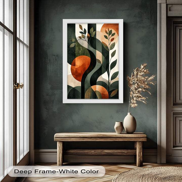 Twilight Grove – Abstract Botanical Oil Painting