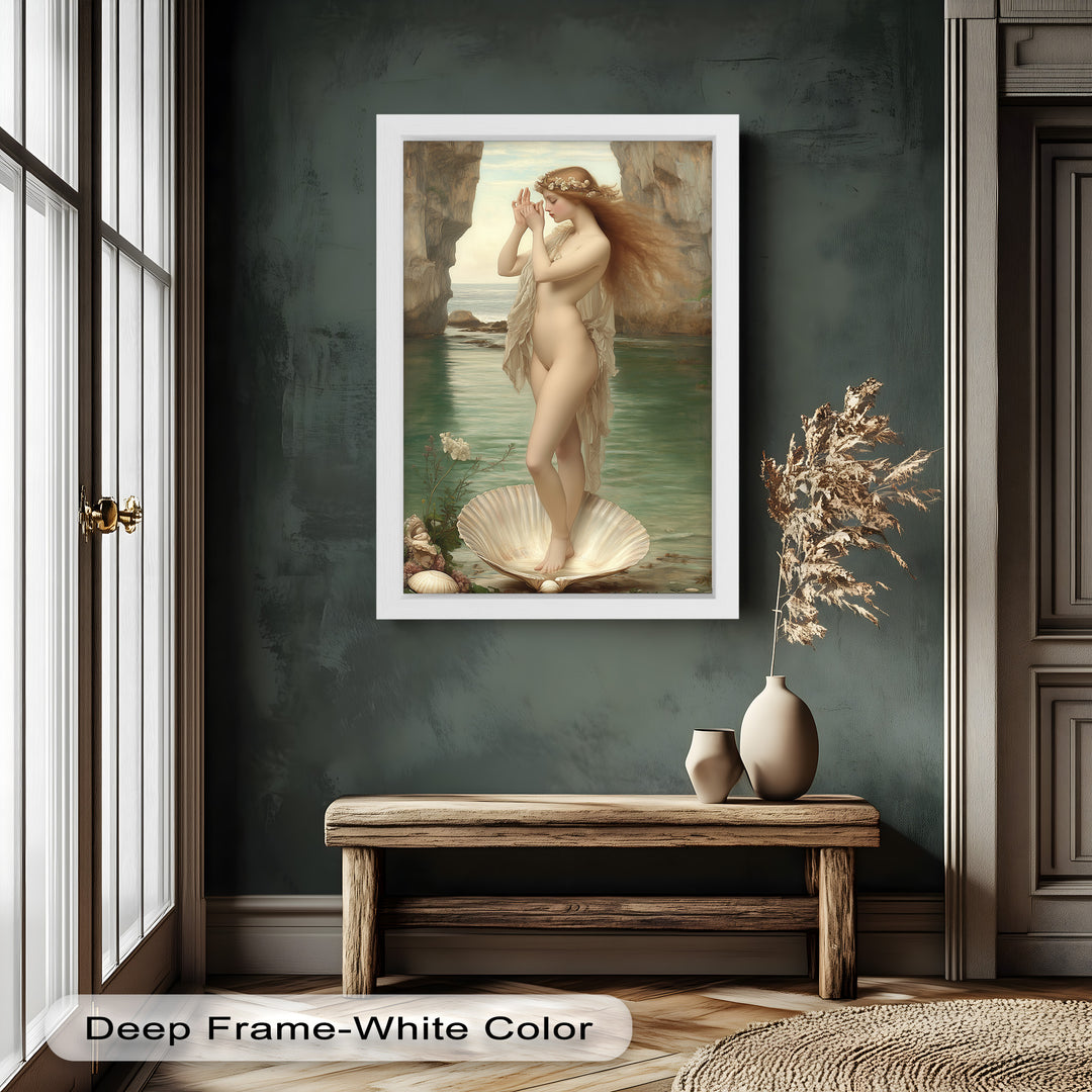 Birth of Grace – Renaissance-Inspired Venus Oil Painting