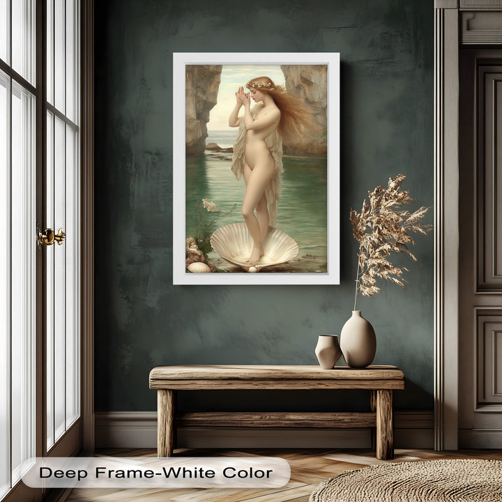Birth of Grace – Renaissance-Inspired Venus Oil Painting