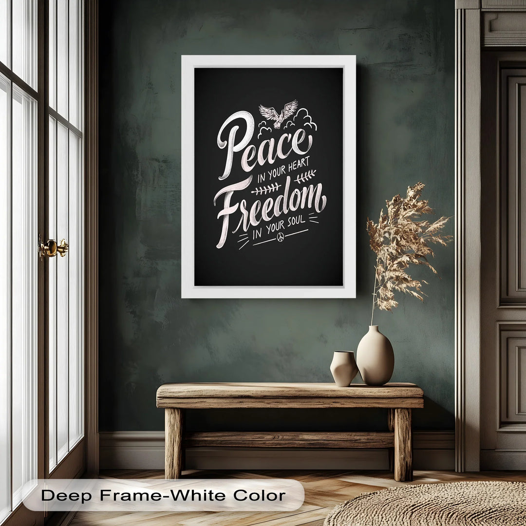 Peace and Freedom Wall Art – Oil Painting - MyPhotoStation
