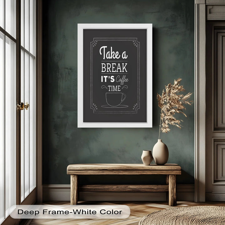 Take a Break – Coffee Time Oil Painting - MyPhotoStation