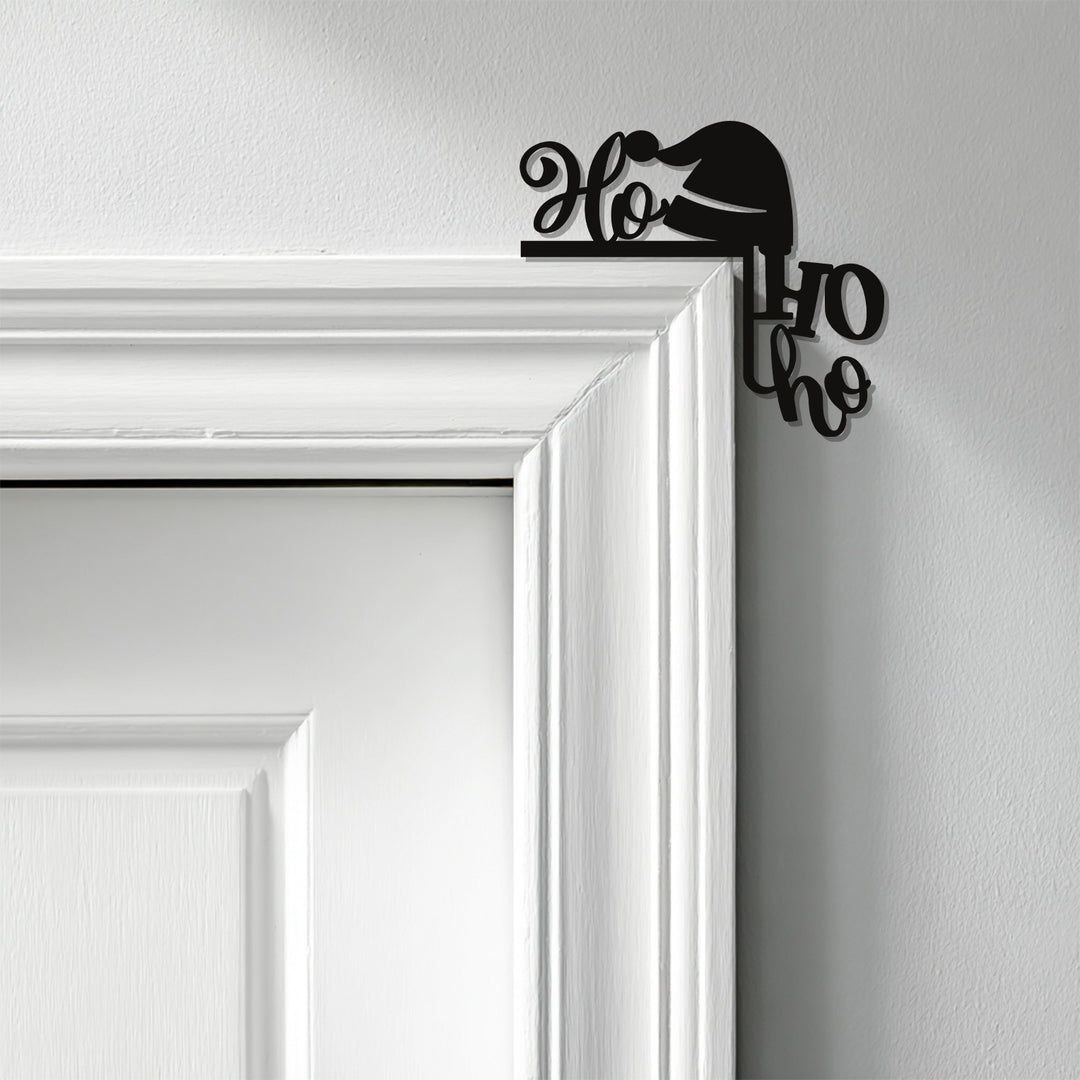 هو هو هو – ديكور مدفأة سانتا هات المعدنية