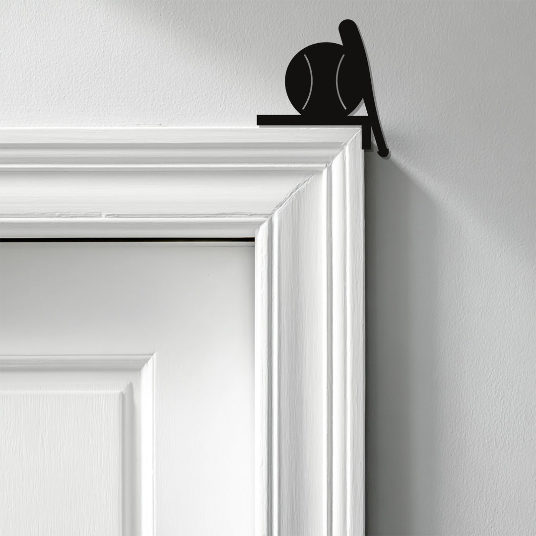 Home Run Spirit – Bate y pelota de béisbol Decoración De Pared Metal