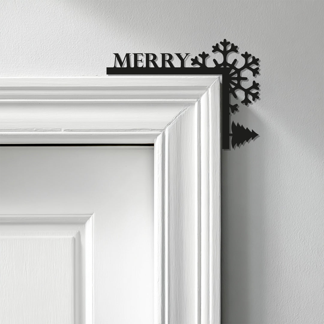 ندفة ثلجية مرحة – ديكور معدني للمدفأة بمناسبة عيد الميلاد