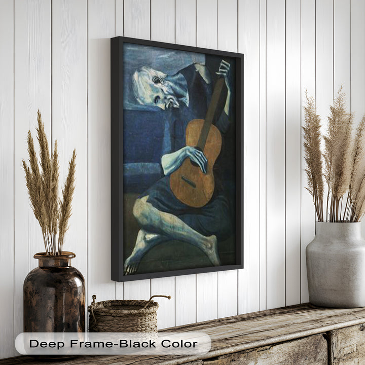 Der melancholische Musiker – Picasso-Ölgemälde