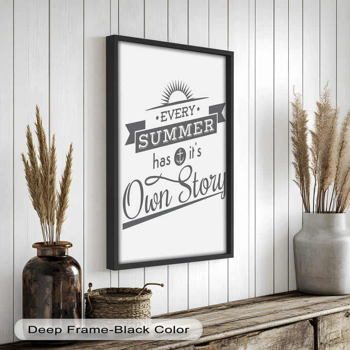 Every Summer Has Its Own Story – Oil Painting - MyPhotoStation