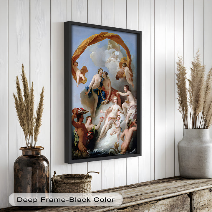 Triumph of Venus – Mythological Renaissance Nude Oil Painting
