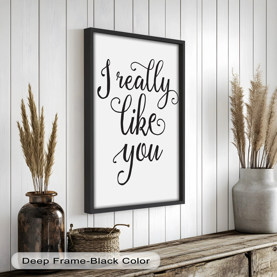 I Really Like You – Oil Painting - MyPhotoStation