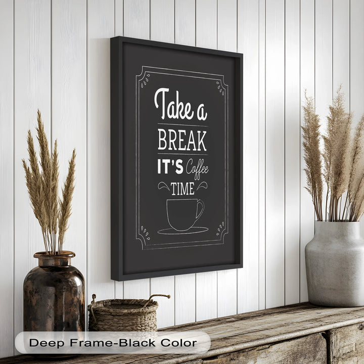 Take a Break – Coffee Time Oil Painting - MyPhotoStation