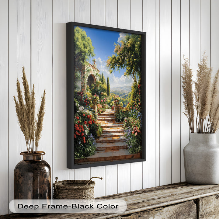 Garden of Eternal Bloom – Renaissance Oil Painting