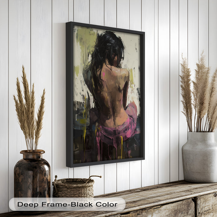 Whispers of Silence – Contemporary Figurative Nude Oil Painting