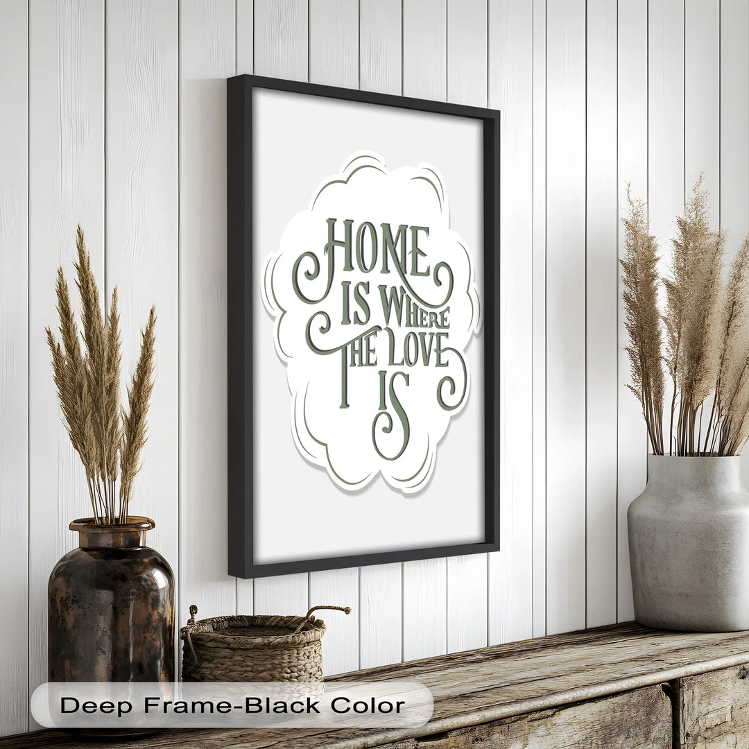 Home Is Where the Love Is – Oil Painting - MyPhotoStation
